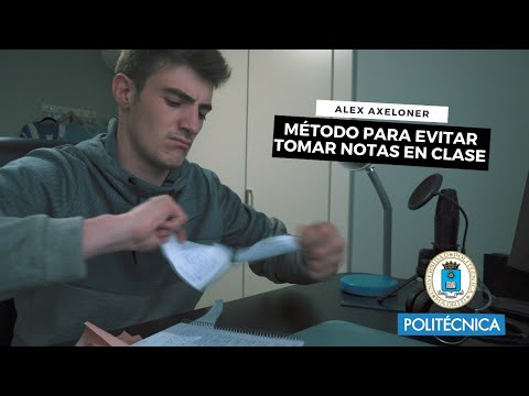 Don't take notes in college. Do this. | Alex Axeloner