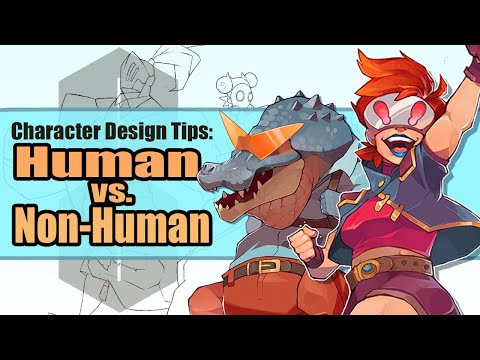 HUMAN Vs NON-HUMAN Character Design: Which Works Best?
