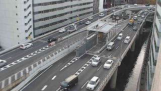 【LIVE】首都高 都心環状線 竹橋JCT付近 ライブカメラ/Tokyo highway Live Camera 2026/08/11 00:50～ live webcam