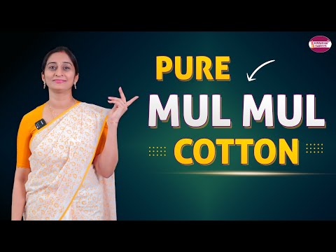"The Most Comfortable Clothes Yet - Pure Mal Mal Cotton!"|| Kiranmai ||  malmal cotton saree