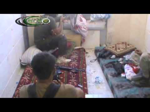 عملية قنص عناصر النظام في حي الراشدين في مدينة حلب من قبل لواء سيف الله