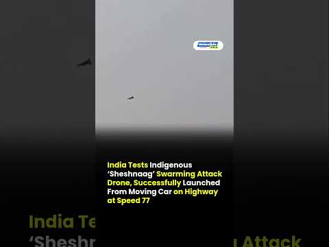 India Successfully Tests ‘Sheshnaag’ Swarming Attack Drone | Major Boost to Indigenous Defense Tech