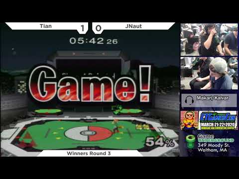 Mass Madness 31 SSBM - Tian (Sheik) vs. JNaut (Fox) - Melee WR3