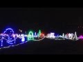 A Christmas Drive Through The Lights In Jacksonville Fl Dec 2013