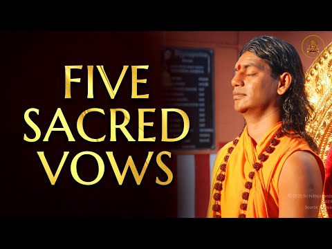 The Five Sacred Vows of Sannyas Explained