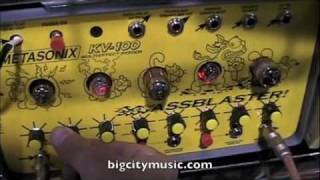 Video thumbnail for NAMM 2009 - Metasonix KV-100 AssBlaster at Big City Music booth by bigcitymusic