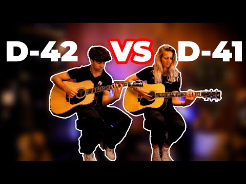 Martin D-41 VS Martin D-42 Modern Deluxe | Muziekhuis Souman
