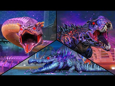 Omega 09 vs Ouroboros 66 vs Imperatosuchus - BOSS TOURNAMENT | Jurassic World The Game