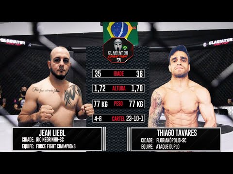 THIAGO TAVARES VS JEAN LIEBL -GCF 54