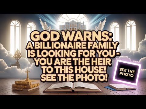 This House Belongs to You! God’s Message: A Billionaire Family Has Been Waiting | Angel Message