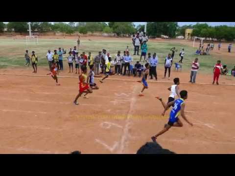 BOY'S U16 100m FINAL AT THANJAVUR Dt. JUNIOR MEET-2019