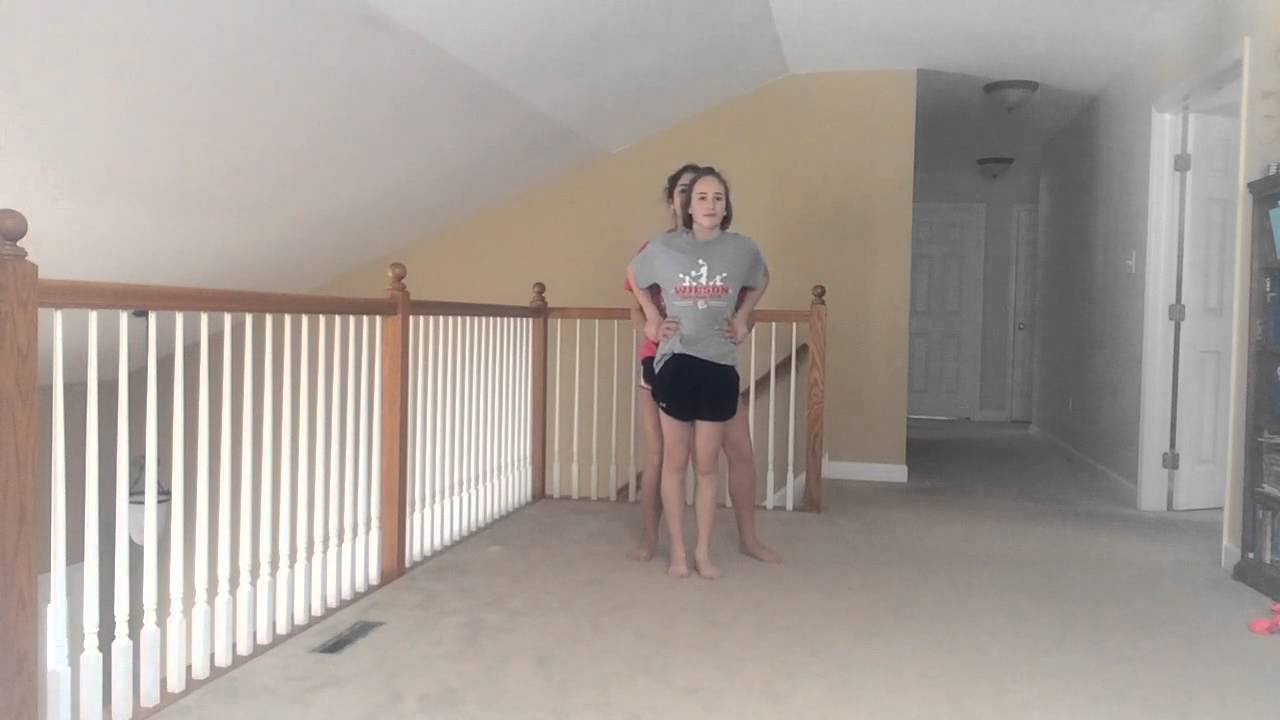 Beginner Two Person Acro Stunts