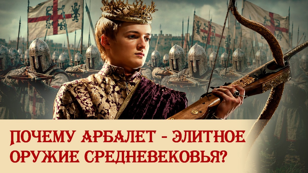 Почему арбалет - элитное оружие средневековья