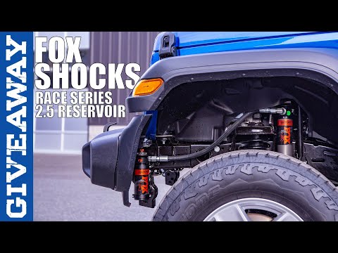 Fox Race Series 2.5" Reservoir Shocks | Jeep Gladiator JT Install