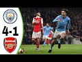 Manchester city vs Arsenal 4-1 - All Goals & Extended Highlights 2023 HD