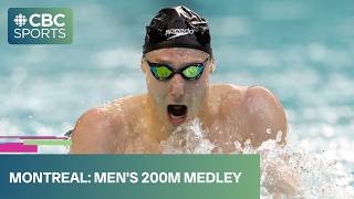 Men's 200m medley with Finlay Knox, Lorne Wigginton and more at 2026 Canadian Swimming Trials