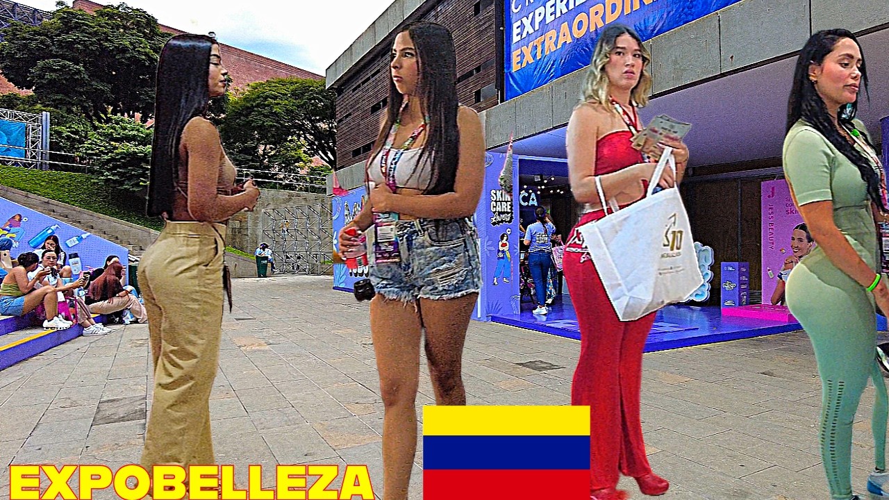 Walking Tour: The Most Glamorous Ladies of Expo Belleza Medellín 2025!