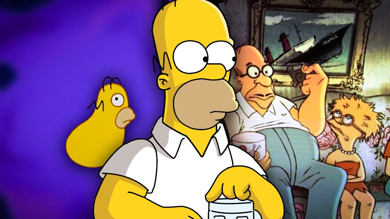 6 Génériques Les Plus ICONIQUES des Simpson