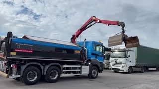 MAN TGS 26.400 /6x6/Kipper Mit HMF 1643 Z2 /Euro6/217tkm dump truck | Image 4 - Autoline