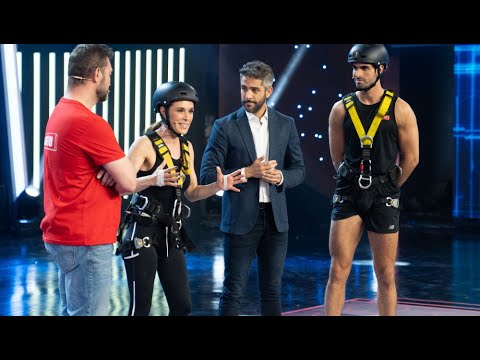 El pique entre Juan Betancourt y Raquel Sánchez Silva en su duelo a contrarreloj - El Desafío