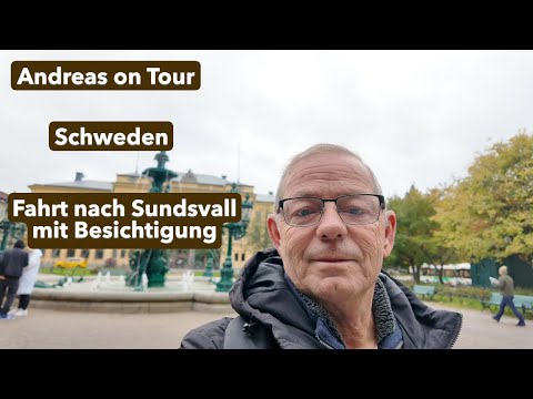 #41 Schweden, Fahrt nach Sundsvall mit Stadtbesichtigung