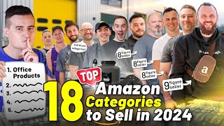 18 Best Categories to Sell on Amazon by Mega-Sellers in 2024😱💰
