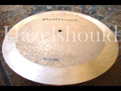 Masterwork Thalles 17" Paperthin Flat Ride Sizzle 1094gs