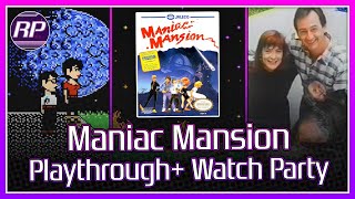Maniac Mansion Playthrough & Watch Party - Retro Pals