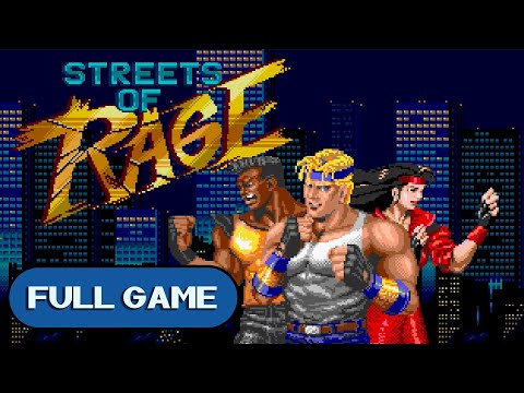 Streets of Rage GENESIS MEGA DRIVE FULL GAME Longplay Gameplay Walkthrough Playthrough VGL