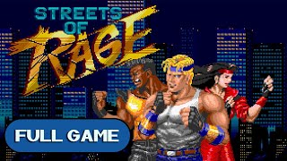 Streets of Rage GENESIS MEGA DRIVE FULL GAME Longplay Gameplay Walkthrough Playthrough VGL