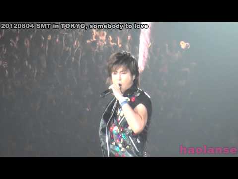 120804 TVXQ somebody to love