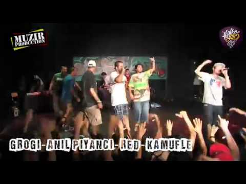 ANIL PİYANCI & GROGİ & RED & KAMUFLE - BAKIRKÖY İSTASYON HİP HOP JAM 12 @ Hiphoplife.com.tr.