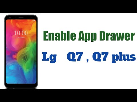 #LgQ7 #LgQ7plus LG Q7 - How to Get The App Drawer II You Tech Telugu Ytt