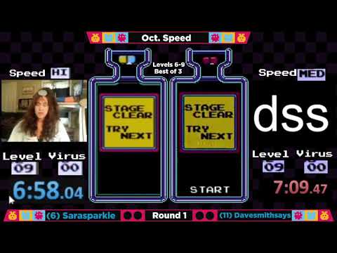 DrMC Speed Monthly October 2021 - sarasparkle vs. davesmithsays - Round 1