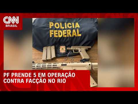 PF mira TCP por venda de fuzis e lavagem de mais de R$ 100 milhões no RJ | LIVE CNN