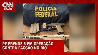 Vídeo: PF mira TCP por venda de fuzis e lavagem de mais de R$ 100 milhões no RJ | LIVE CNN