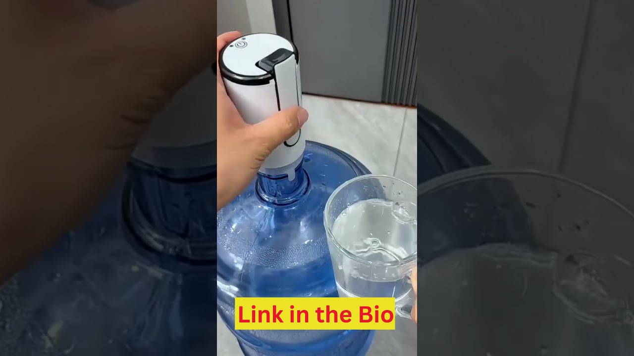 Portable USB Rechargeable Water Pump Dispenser for Home, Office & Outdoors