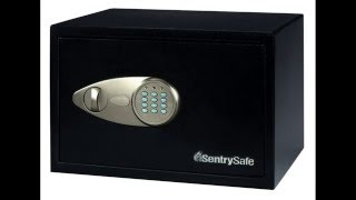 SentrySafe X055 Security Safe, 0 5 Cubic Feet, Black