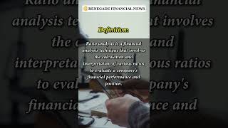 How to do Ratio analysis? #shorts
