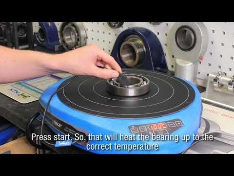 How to Mount a Bearing Using the SKF TWIM 15 Portable Bearing Heater