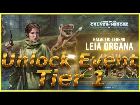 GL Leia Organa - Tier 1 Unlock Event (5 for 6)