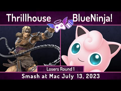 S@M July 13 2023 | Thrillhouse (Simon) vs BlueNinja! (Jigglypuff) | Losers Round 1 | SSBU Ultimate