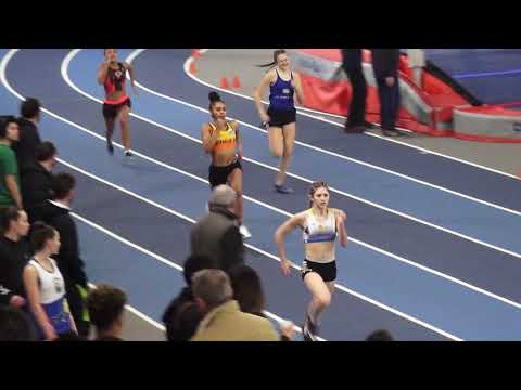 25''39: CREPIN Naeva - Championnats Régionaux en salle CA-JU (J1) EAUBONNE, 26 Jan 2019