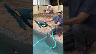 WE BOUGHT AUTO VAC FOR OUR POOL #pool #poolcleaning #shorts