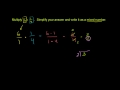 Multiplying Fractions and Mixed Numbers Video Tutorial