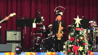 Ivan "Boogie D" on Saxophone (covers Glad You Came)