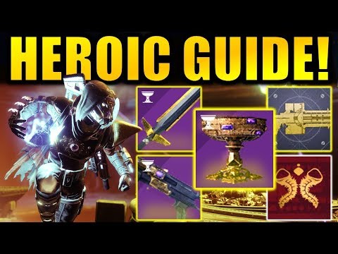 Destiny 2: HEROIC MENAGERIE GUIDE! - Exotic Catalyst! - Masterwork Gear! - Unique Drops!