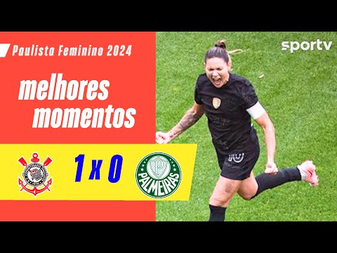 Gols e lances de Corinthians x Palmeiras