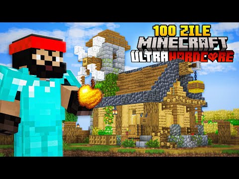 Am Supravietuit 100 DE ZILE pe Minecraft Ultra Hardcore!