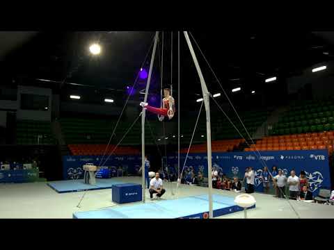 WHITEHOUSE Luke (GBR) - 2019 Artistic Junior Worlds, Gyor (HUN) - Qualifications Rings